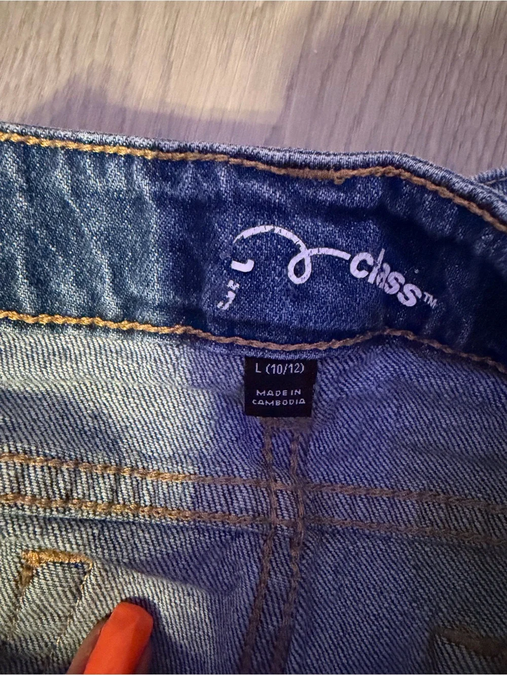 4 Pairs of Girls Denim Shorts size 10-12